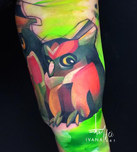 tattoos/ - Cute Owl - 145260